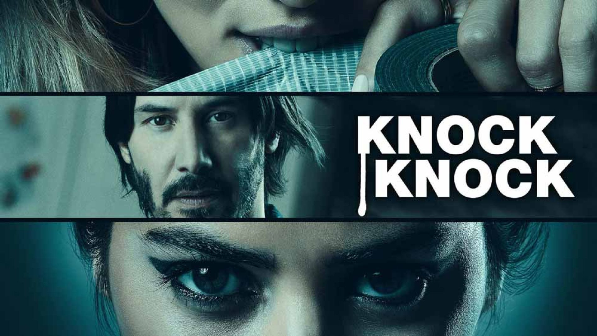 Knock Knock (2015) Dual Audio [Hindi+English] BluRay 1080p
